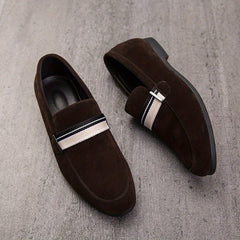 Men's Slip On Loafers Assorted Colors Smart Casual Dress Shoes