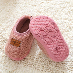 Girls' Slip On House Shoes Soft Bottom Walking Shoes Indoor Autumn Winter