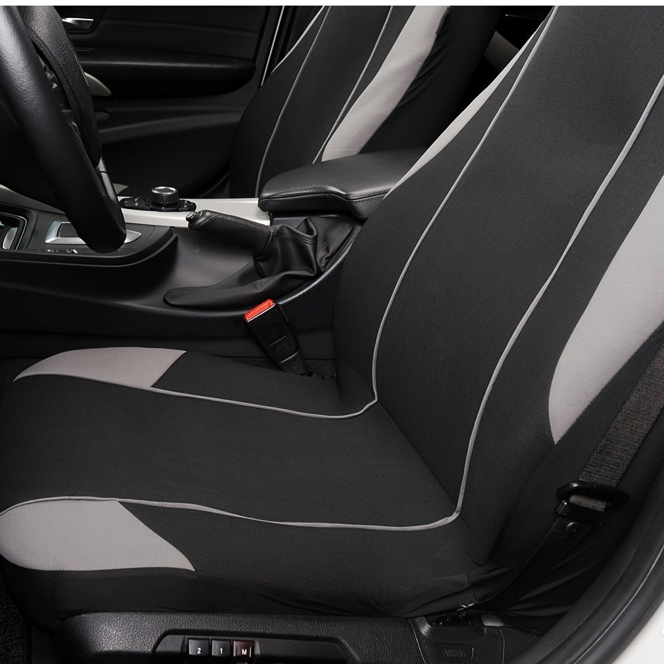 1pc Racing Style Front Seat Cover Comfort Car Interior Accessories