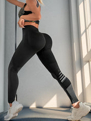 Sports Leggings - High Rise Skinny Fitness Leggings