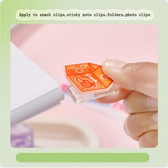 10pcs Paper Clips Binder Clip Snack Bag Sealing Clips Drink Bottle Folder