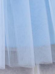 Girls' Puff Sleeve Princess Dress