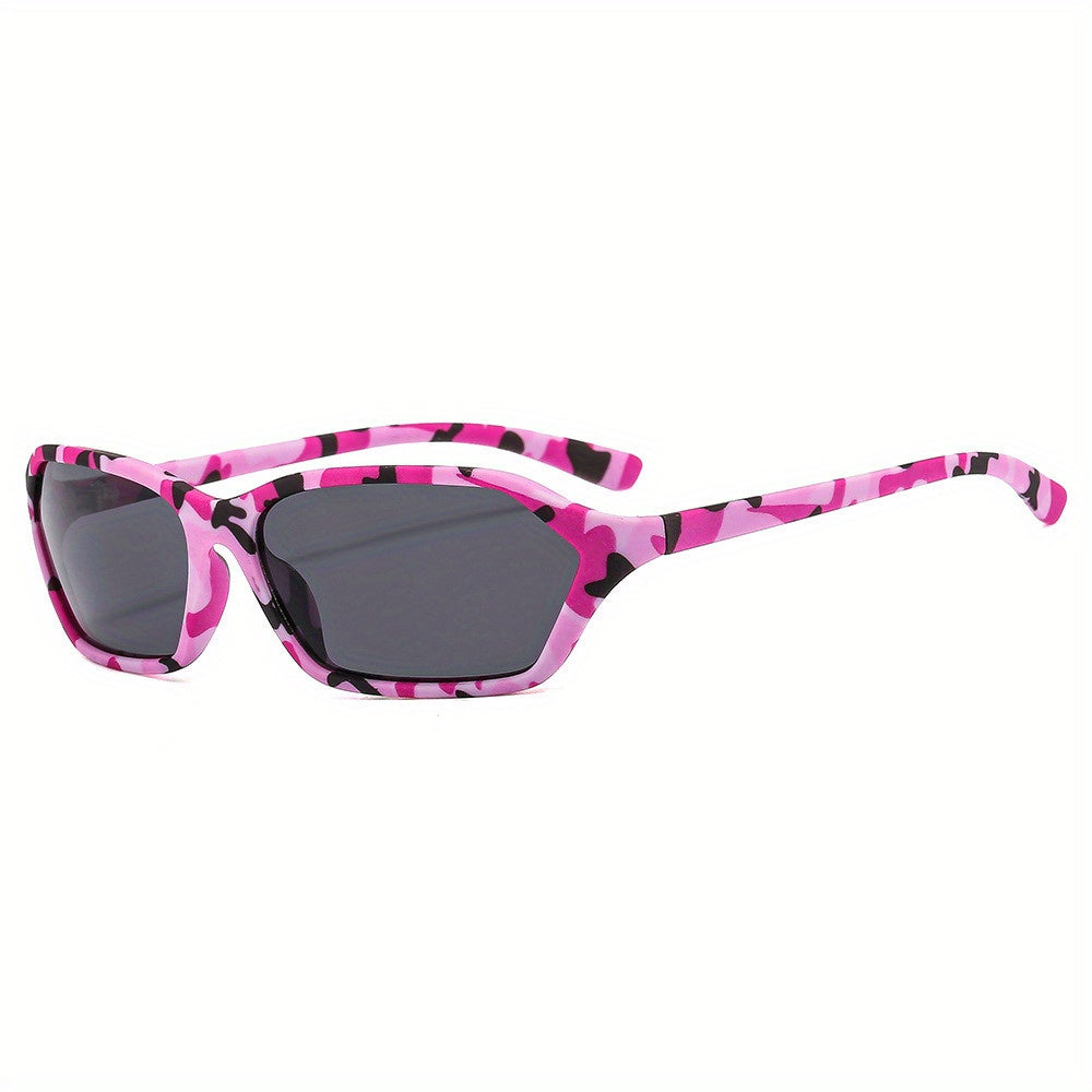 Pink Y2K Sunglasses Women Gradient Polarized Sports Eyewear