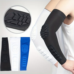 1PC Sports Elbow Protector Honeycomb Anti-collision Arm Sleeve