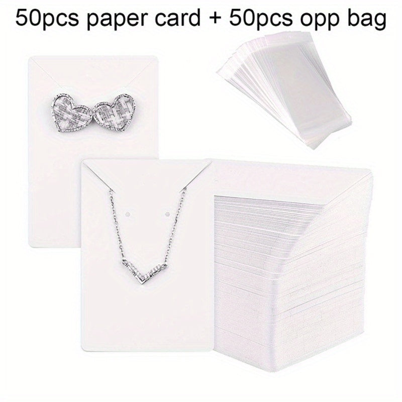 Earring Cards Jewelry Production Supplies 50 Earring Cards 50 Jewelry Packaging