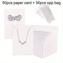 Earring Cards Jewelry Production Supplies 50 Earring Cards 50 Jewelry Packaging
