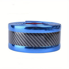 Car Door Edge Rear Bumper Scratch Protector Strip Carbon Fiber Pattern