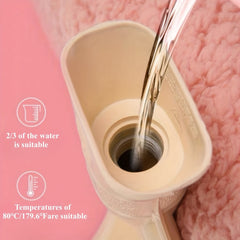 Large Camping Hot Water Bag for Extended Warmth