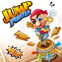 Funny Pirate Barrel Toy Lucky Game Jumping Sword Stab Novel Toys