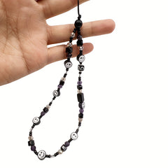 Halloween Ghost Face Phone Chain - Anti-lost Mobile Phone Accessory