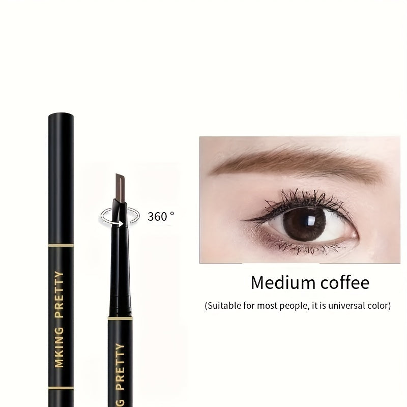 Waterproof Eyebrow Pencil Long lasting Smudge Proof