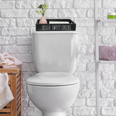 Toilet Wood Decorative Box Tissue Storage Antique Wooden Bathroom Holder