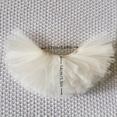 Ivory Ballet Tutu Skirt & Headband Set for Girls
