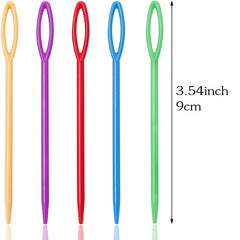 25pcs Large Eye Plastic Needles - Yarn Needles - Tapestry Needles