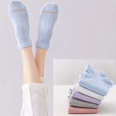 5 Pairs Sports Ankle Socks Lightweight All match Women's Stockings