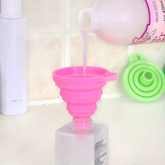 1pc Collapsible Funnel Mini for Kitchen & Automotive Tasks