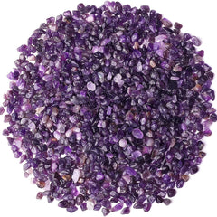 Amethyst Chips Crushed Stones for Positive Energy 0.22lb