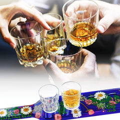 Resin Crystal Drop Glue Wine Glass Tray Beer Rack Silicone Mirror Mold