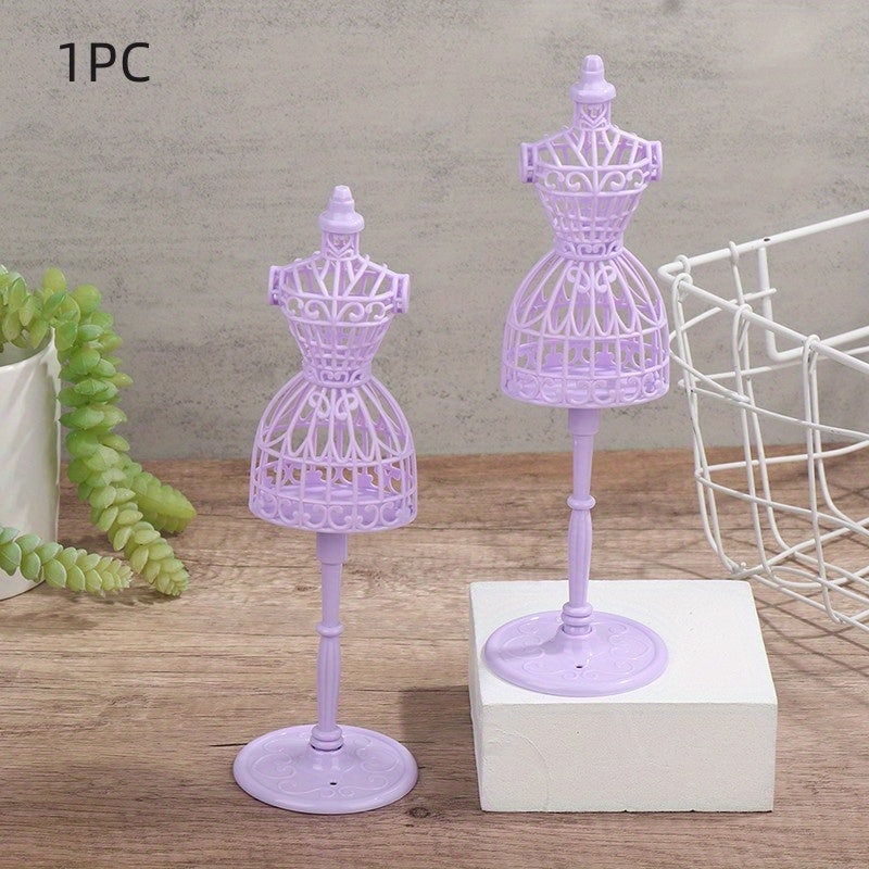 Girls Mannequin Doll Display Holder Dress Clothes Gown Stand Rack Holder