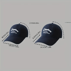 Woven Duck Tongue Cap with Big Brim Baseball Cap for Running