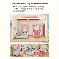 Kids Mini Games Simulation Small Scene DIY Birthday Gift