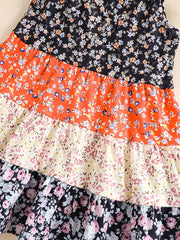 Infant Girls Floral Cami Dress for Summer