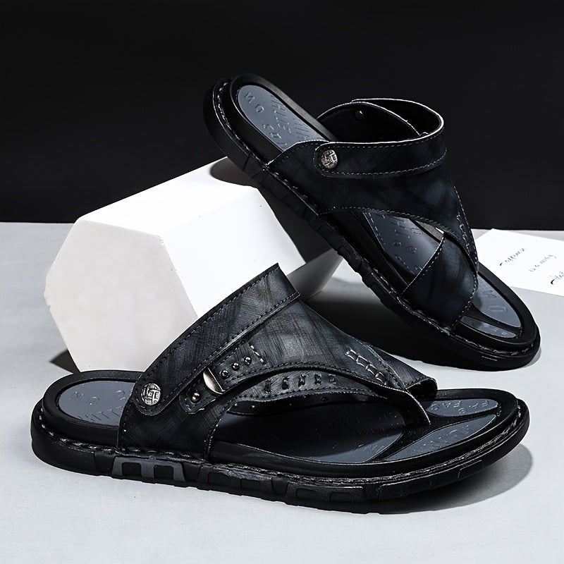 Men's Thong Toe Sandals Non Slip Flip flops Slides Shoes