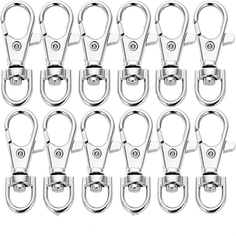 Metal Swivel Clasps Lanyard Snap Hook and Key Rings Key Chain Hooks Clip