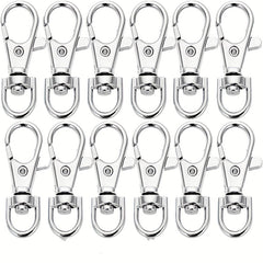 Metal Swivel Clasps Lanyard Snap Hook and Key Rings Key Chain Hooks Clip
