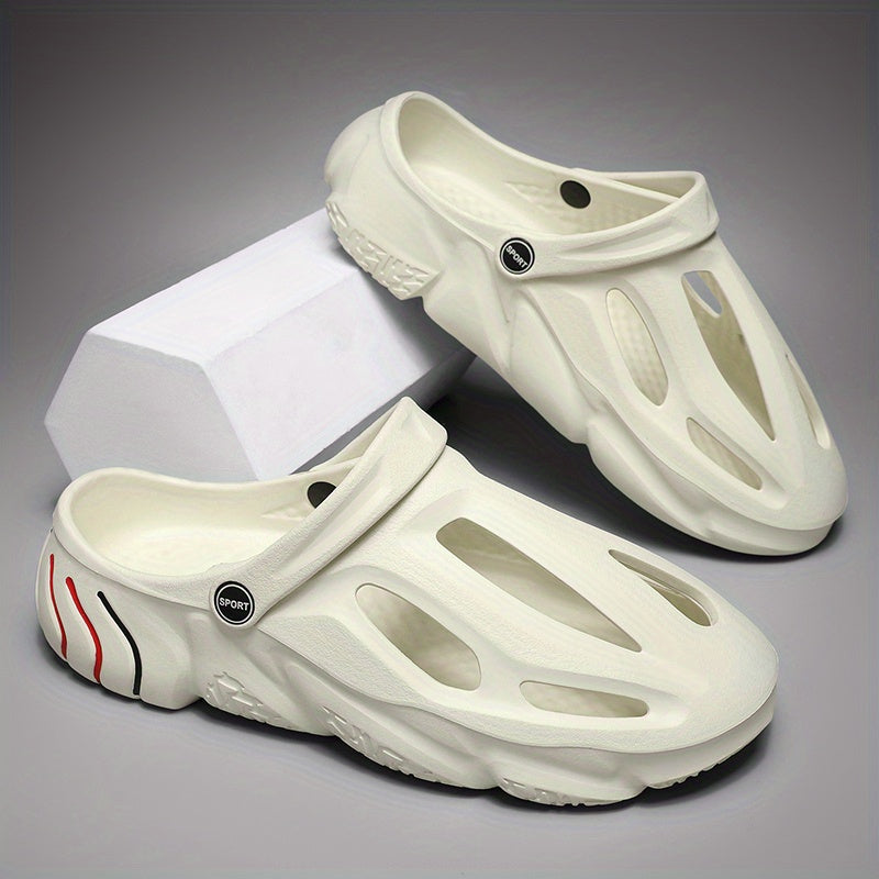 Men's Lightweight Slip On Platform Clogs Unisex Sandals