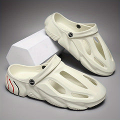 Men's Lightweight Slip On Platform Clogs Unisex Sandals