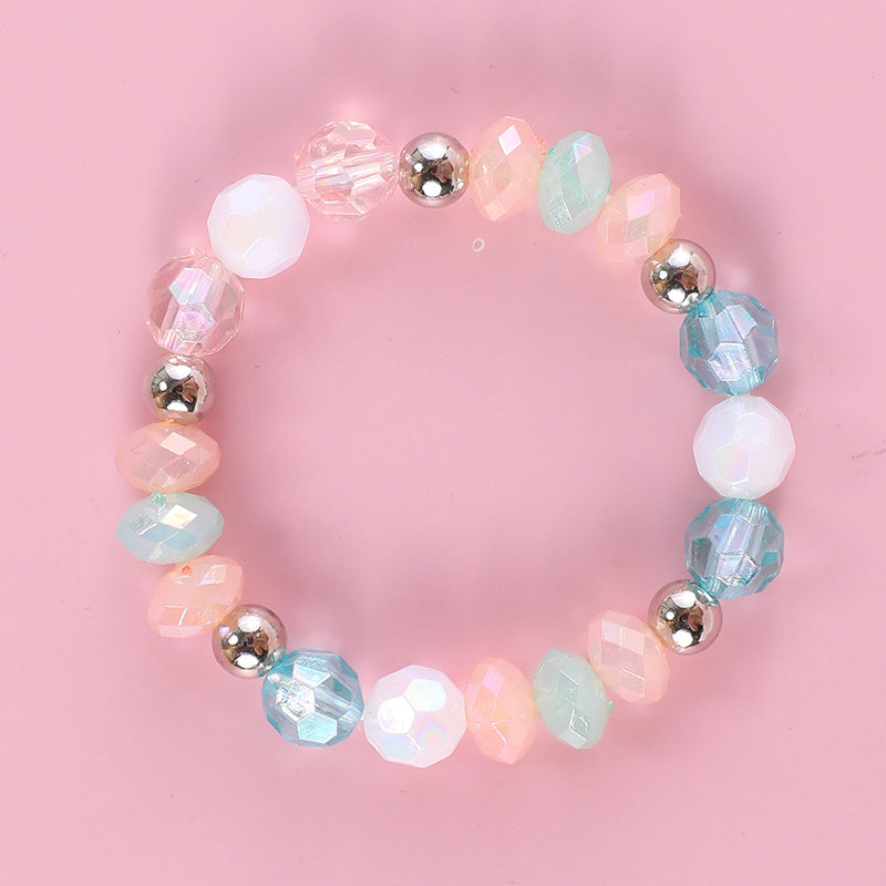 Makersland Kids Pottery Flower Bead Bracelet