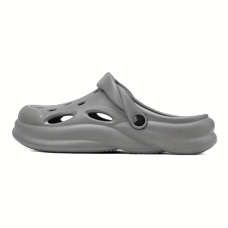 Men's Lightweight Hollow Out Clogs Spring And Summer