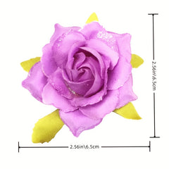 Simulation Rose Hair Clip Bridal Wedding Hair Accessories