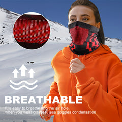 Winter Neck Warmer Gaiter Balaclava Thermal Knitted Face Mask