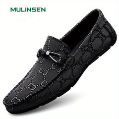 Men's Slip On Bit Loafer Shoes Soft Sole Anti skid Dress Shoes