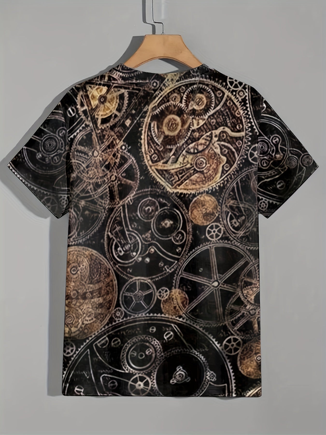 Men's Gear Graphic T Shirt for Outdoor Activities