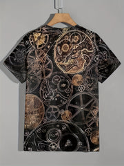 Men's Gear Graphic T Shirt for Outdoor Activities