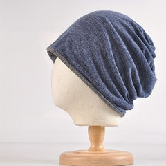 Cotton Slouchy Beanie Hats Chemo Headwear Cap For Men And Women