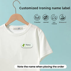 Custom Clothing Name Tags Waterproof Washable 10-40pcs