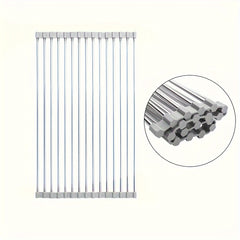 Silicone Drain Rack Above Kitchen Sink Storage Bowl Chopsticks Dish Rack