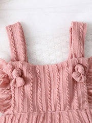 Baby Girls Sleeveless Thin Strap Onesie Clothes