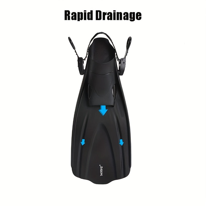 Professional Diving Flippers for Adult Adjustable Size
