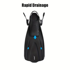 Professional Diving Flippers for Adult Adjustable Size