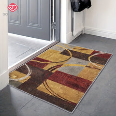 Soft Faux Cashmere Hallway Carpet Non-slip Mat Entrance Bedside Blanket