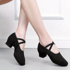 Latin Ballroom Dance Shoes: Wear Resistant & Comfortable