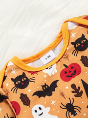 Halloween Party Bodysuit Romper For Baby Girls& Boys