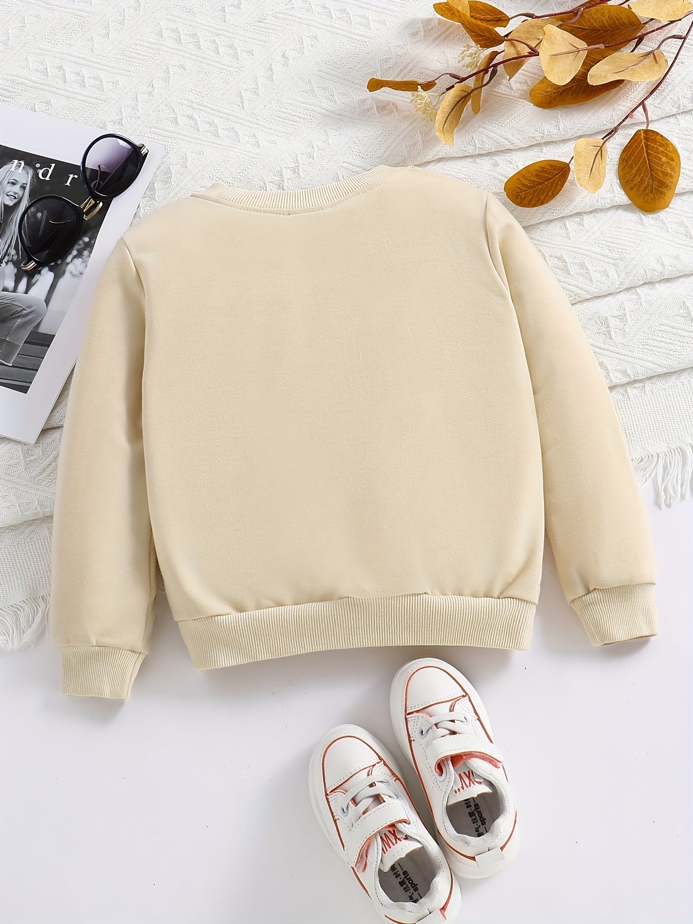 MAMA BOY Letter Print Boys Casual Pullover Sweatshirt