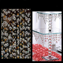 200Pcs Glass Beads Set Assorted Crystal Beads For Jewelry Making