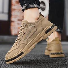 Men's Casual Skate Shoes Lace up Walking Sneakers